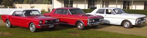 Classic Aussie and American Cars